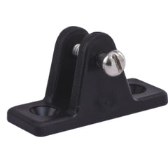 Sea-Dog 273231-1 Top Mount Large Deck Hinge Fitting, Angled 10Â° - White