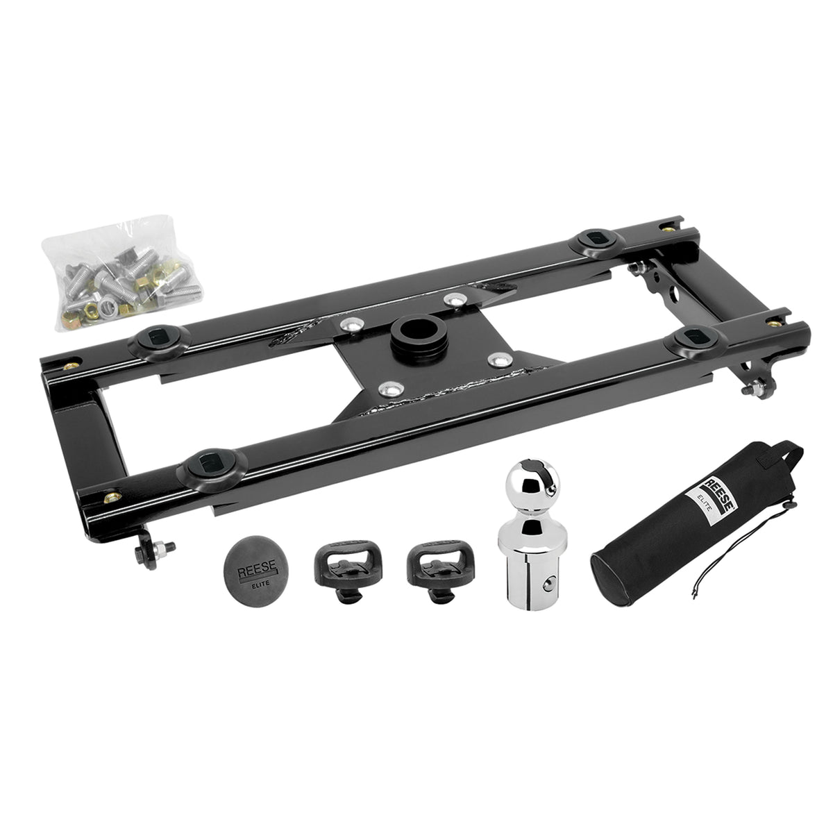 Reese 30138-26 Elite Under-Bed 25K Complete Gooseneck Hitch - For Ford Super Duty '11-'16