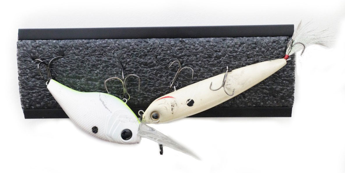 T-H Marine TT-FLH-1-DP Foam Lure Holder - Pair (9" Long Each), Black
