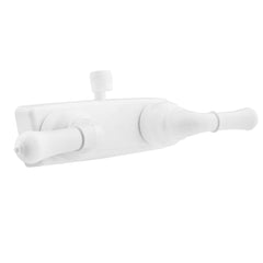 Dura Faucet Non-Metallic Classical RV Shower Faucet - White
