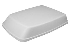 Icon 00752 Air Conditioner Shroud for Dometic Penguin Duo Therm - Polar White