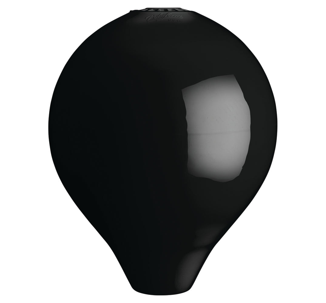 Polyform CC-3 BLACK CC Series Mooring Buoy - 17" x 21", Black