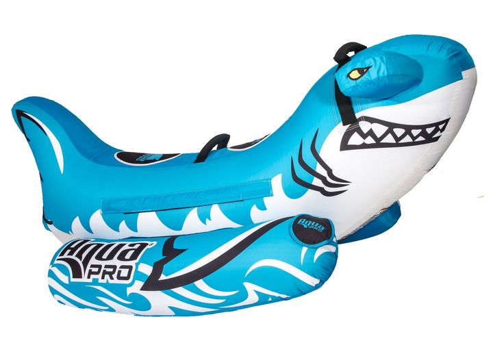 Aqua Pro APT21226 The Shark Inflatable 2 Person Towable Tube - 82 ...