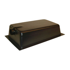 Icon 01605 Holding Tank with Center End Drain HT620AED - 32.75" x 21" x 9", Tank with 3" Spigot and Sensors Installed