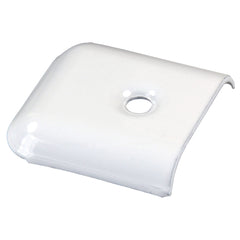 JR Products 49655 Metal Vinyl End Cap, Pack of 4 - Polar White