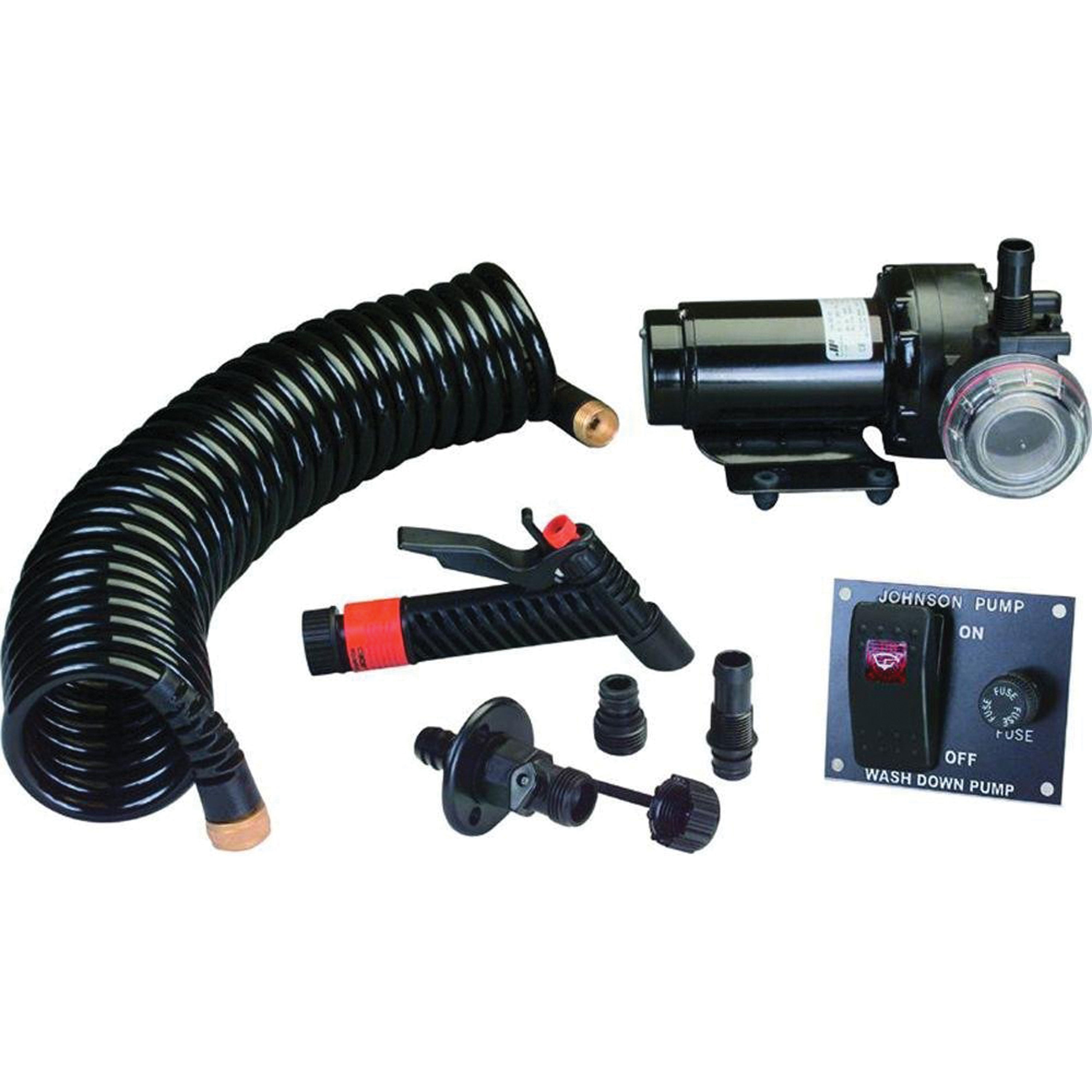 Johnson Pump 64534-24 Aqua Jet Wash Down Pump Kit - 5.2 GPM, 24V