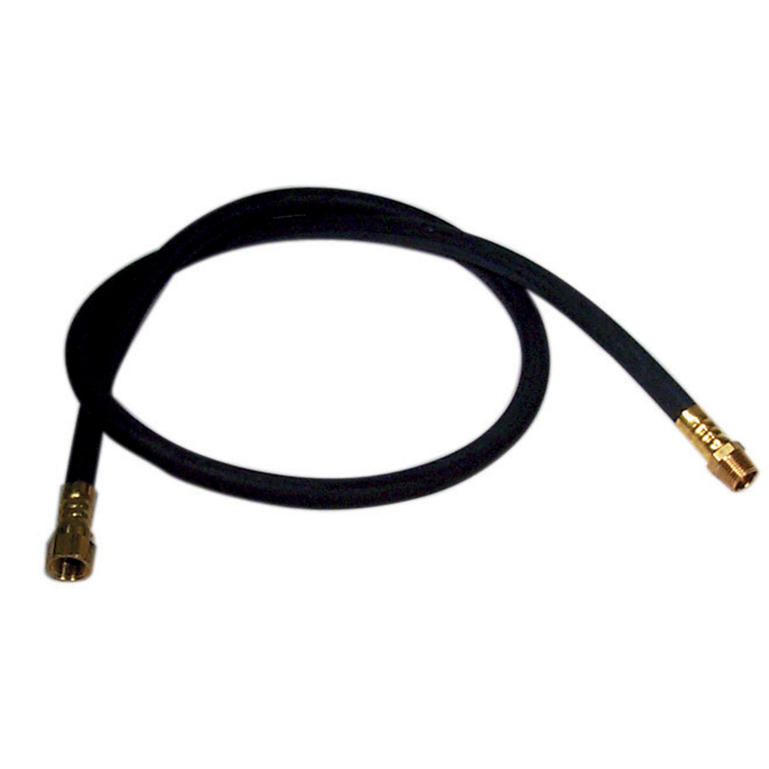 Marshall Excelsior MER611-96 Thermoplastic 3/8 in. Hose - 1/2 in. Female Flare Swiv x 3/8 in. MNPT, 96 in.