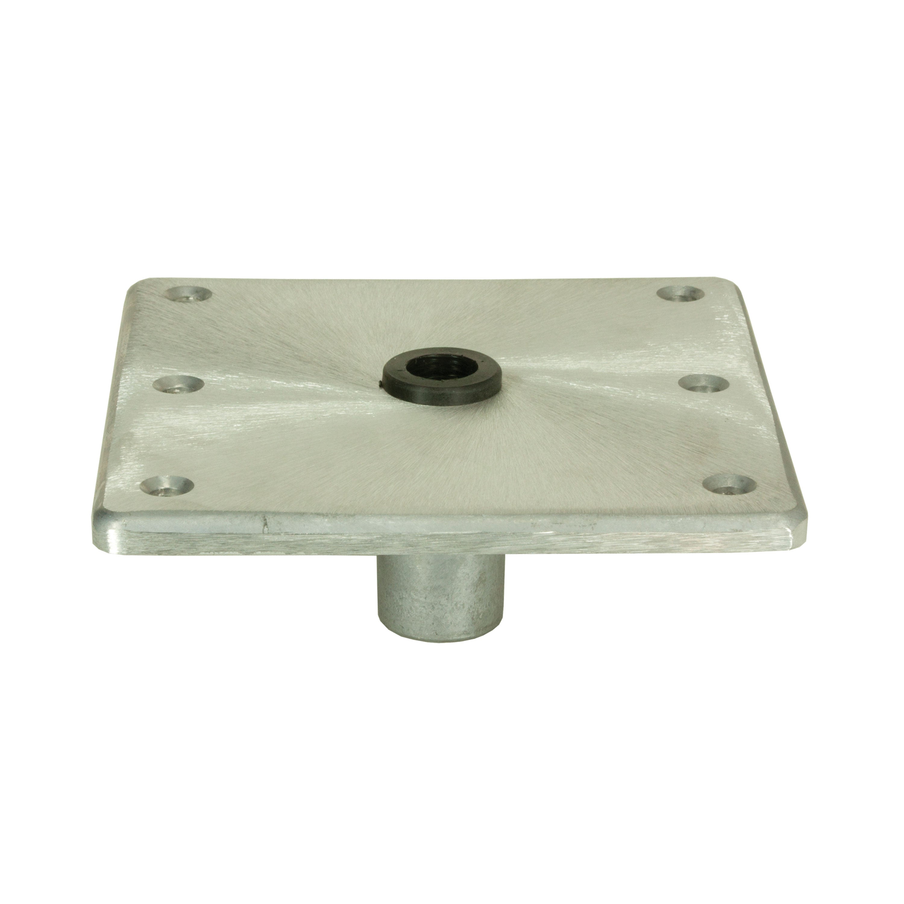 Springfield 1620016 KingPin Standard Square Base Plate with Satin Finish - 7" x 7", Aluminum