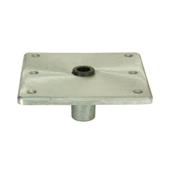 Springfield 1620016 KingPin Standard Square Base Plate with Satin Finish - 7" x 7", Aluminum