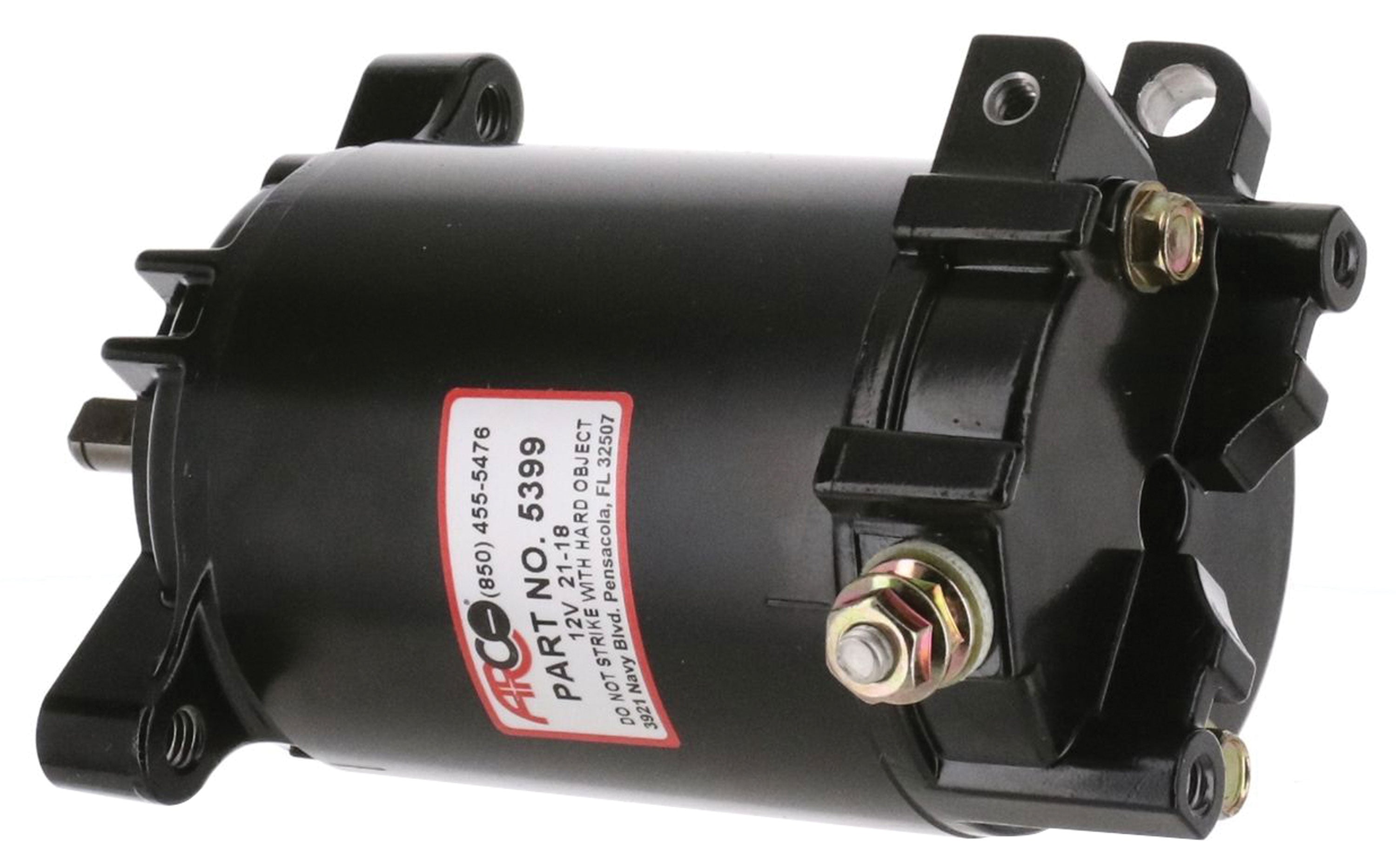 ARCO 5399 Outboard Starter for BRP-OMC 90-155 HP (1997+), 60Â° V4 (1998-2000) 80 HP, (1998-2000) 100 HP