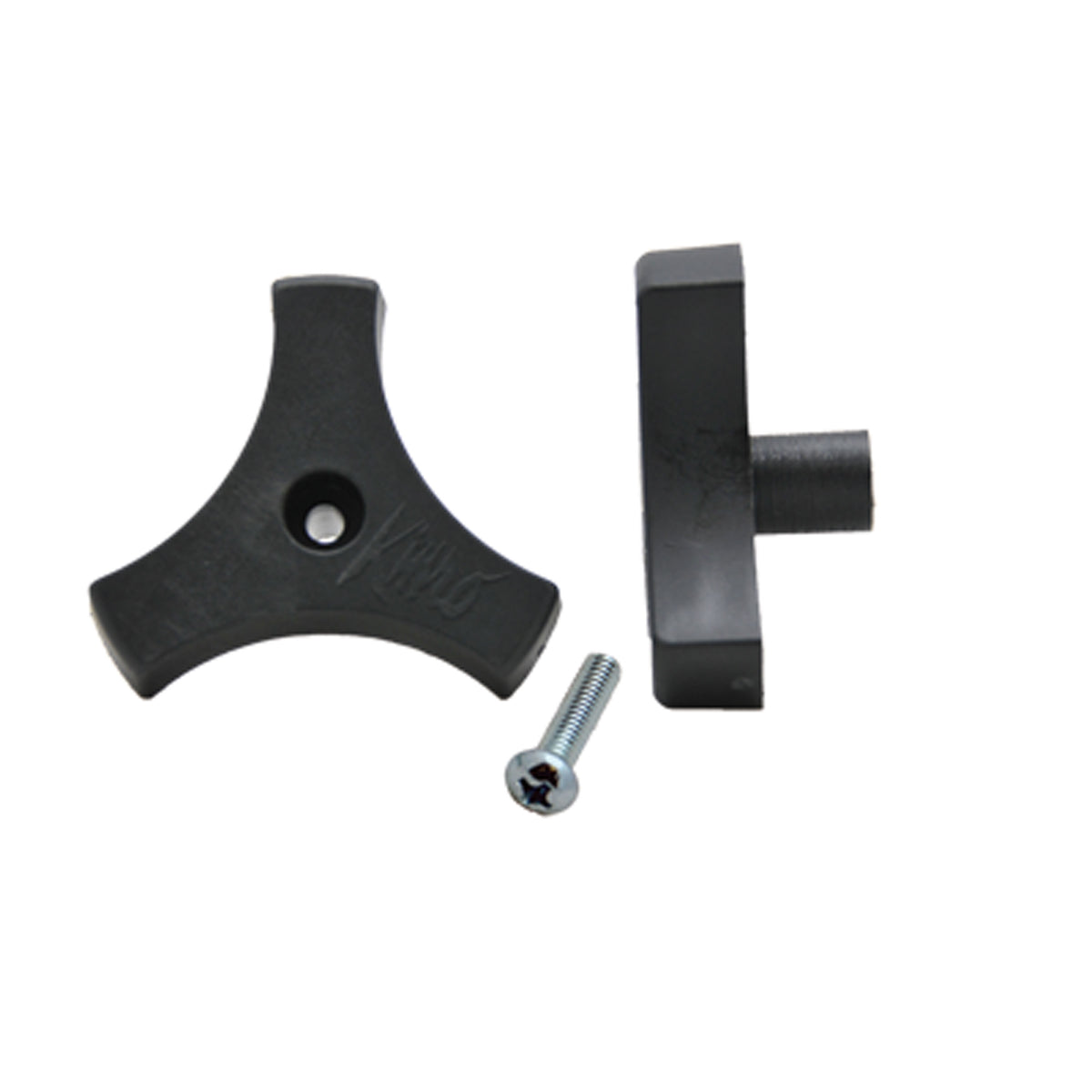 AP Products 013-513 Window Crank Knob with Screw, 2" / Black