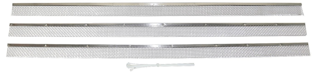 Valterra A10-1312VP Bug Screen for RV Refrigerator Vent - Fits Norcold with 27.5" Louver Opening, Pack of 3