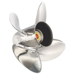 Solas 9453-130-17 Rubex HR4 Stainless Steel 4-Blade Propeller - RH, 13" Diameter x 17" Pitch