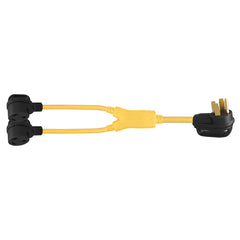 Marinco 503030YA Y Adapter - 50A Male to (2) 30A Female