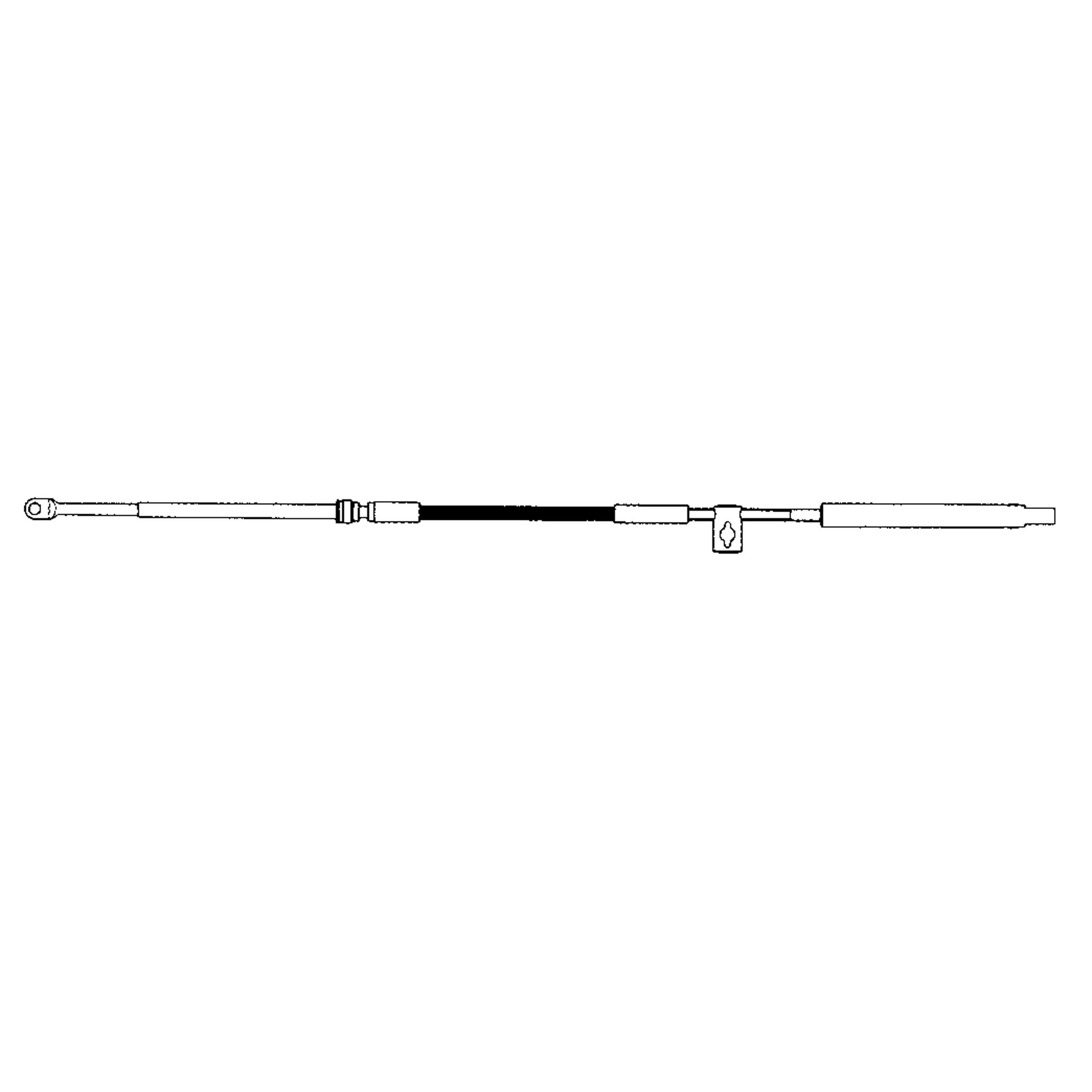 Uflex C36X12 C36 Mercury/Mercruiser/Mariner/Volvo Engine Control Cable - 12'