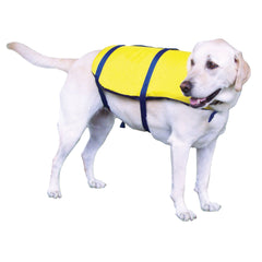 Onyx 157000-300-040-12 Nylon Pet Vest - Large, Yellow with Navy