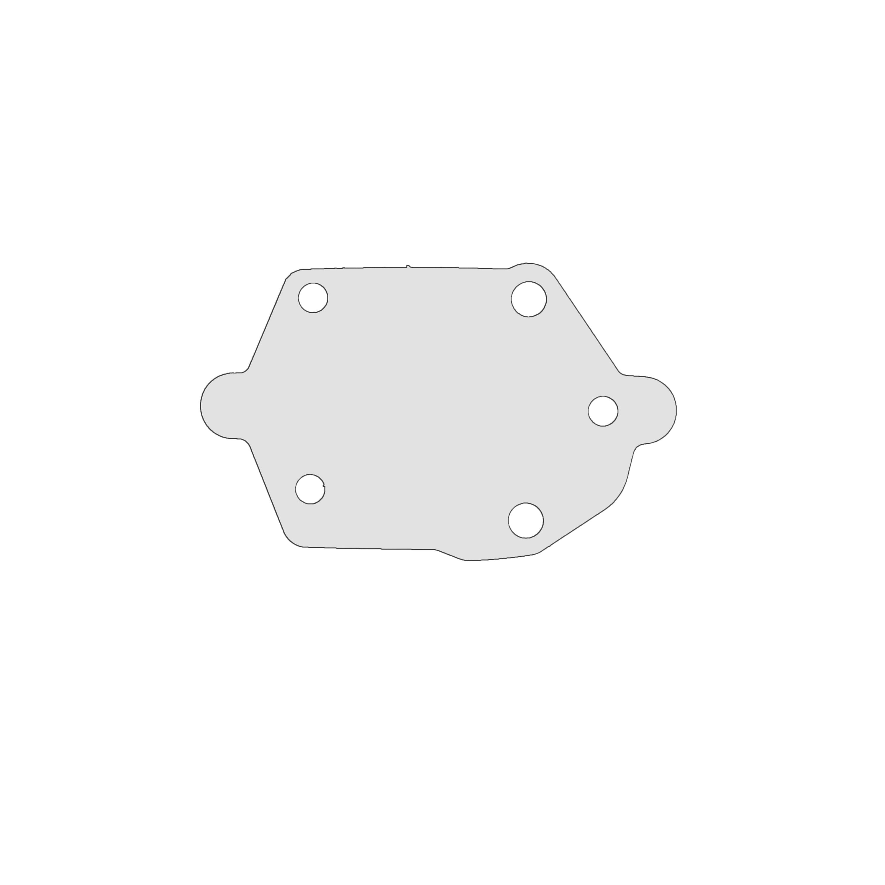 Sierra 18-7391 Yamaha Diaphragm - Replaces 692-24411-00