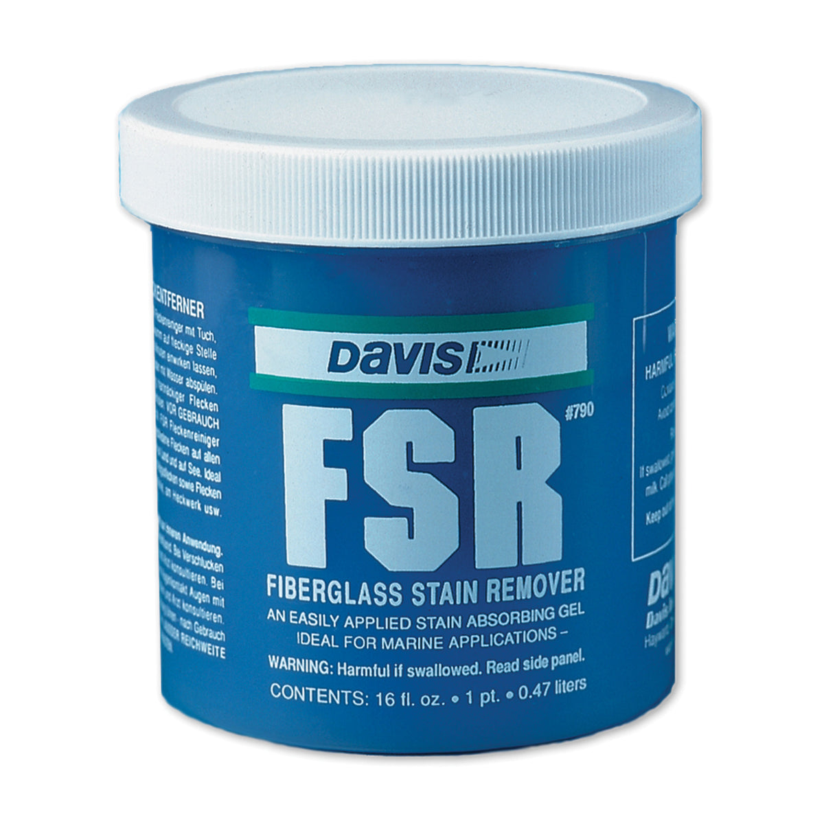 Davis 790 Fiberglass Stain Remover - 16 oz.