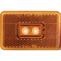 Peterson V170A The 170 Series Piranha LED Clearance/Side Marker Light with Reflex - Amber