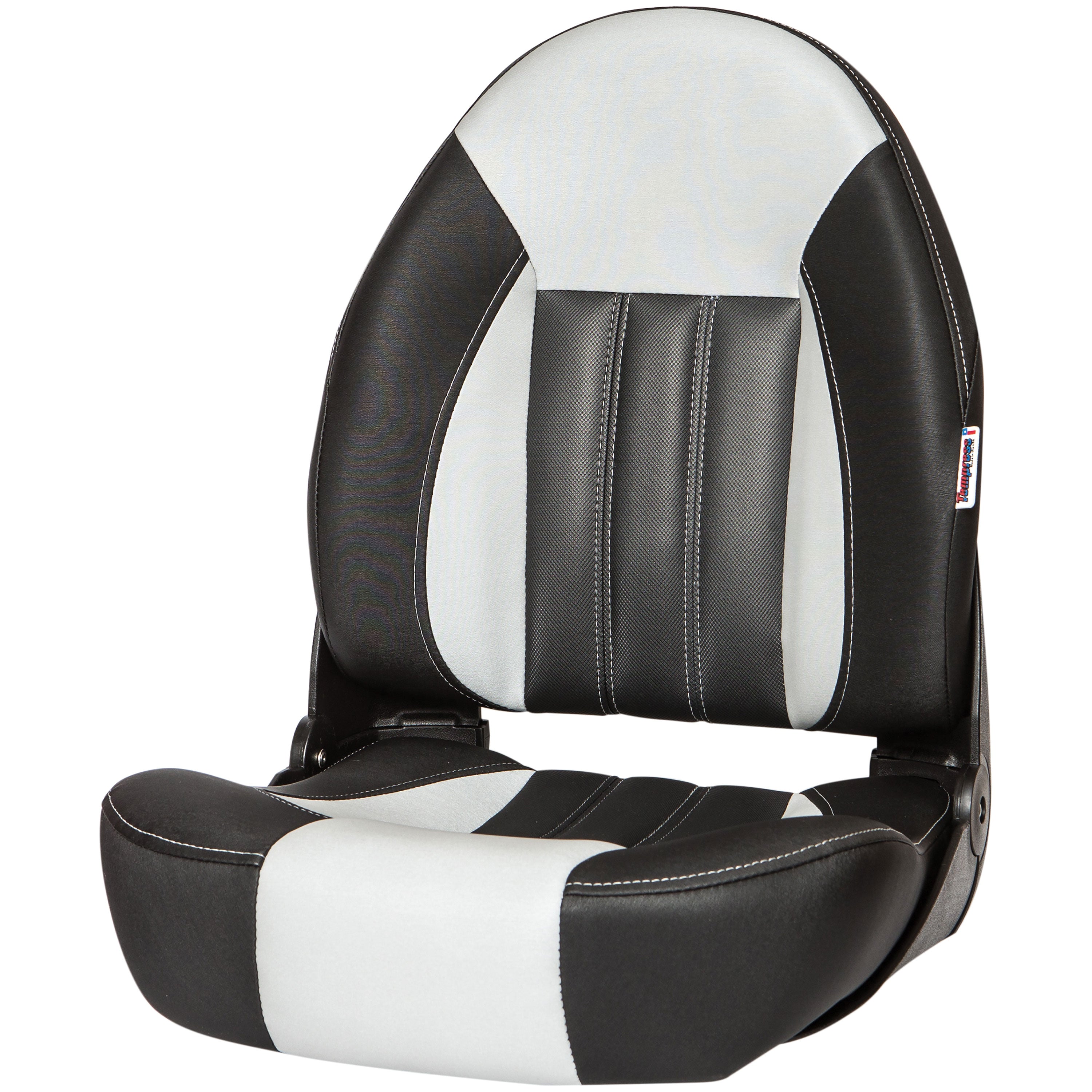 Tempress Tempress 68453 Probax High-Back Orthopedic Boat Seat - Black/Gray/Carb ...