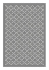 Lippert 2021028010 All Weather Patio Mat - 8' x 12', Gray