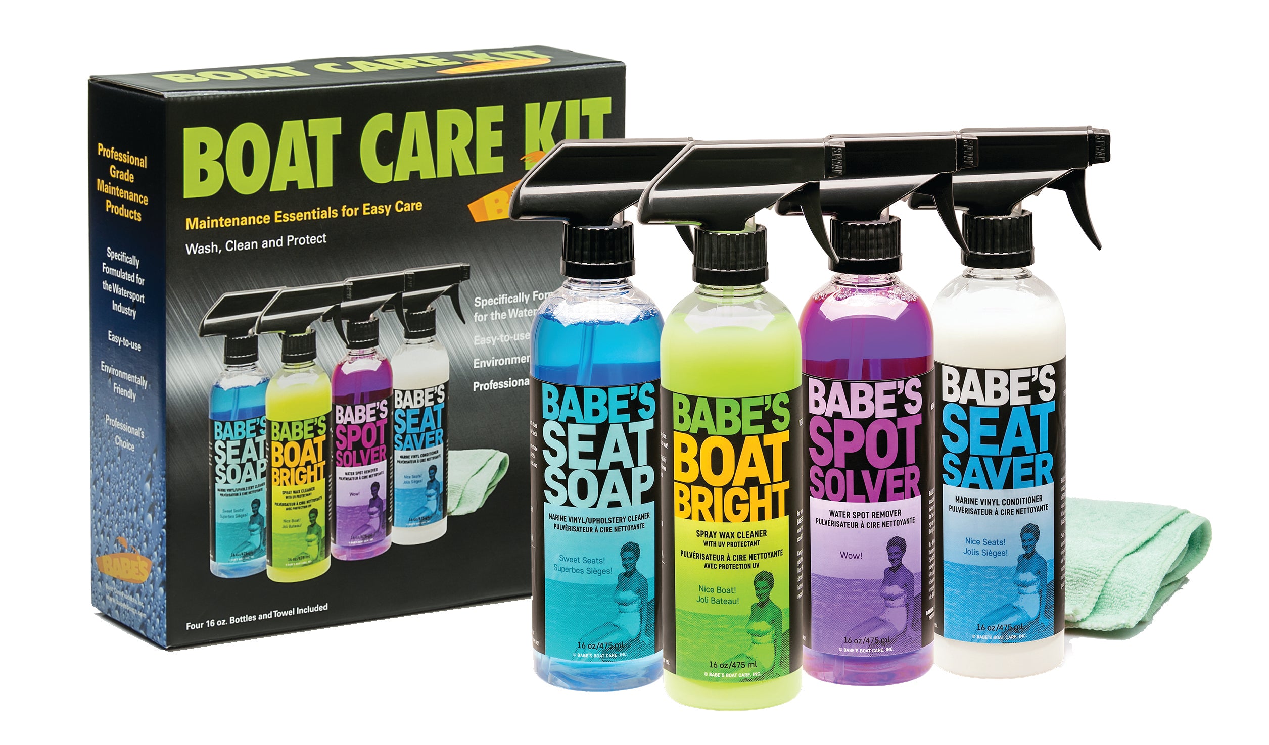 BABE'S Boat Care Products BB7500 Boat Care Kit