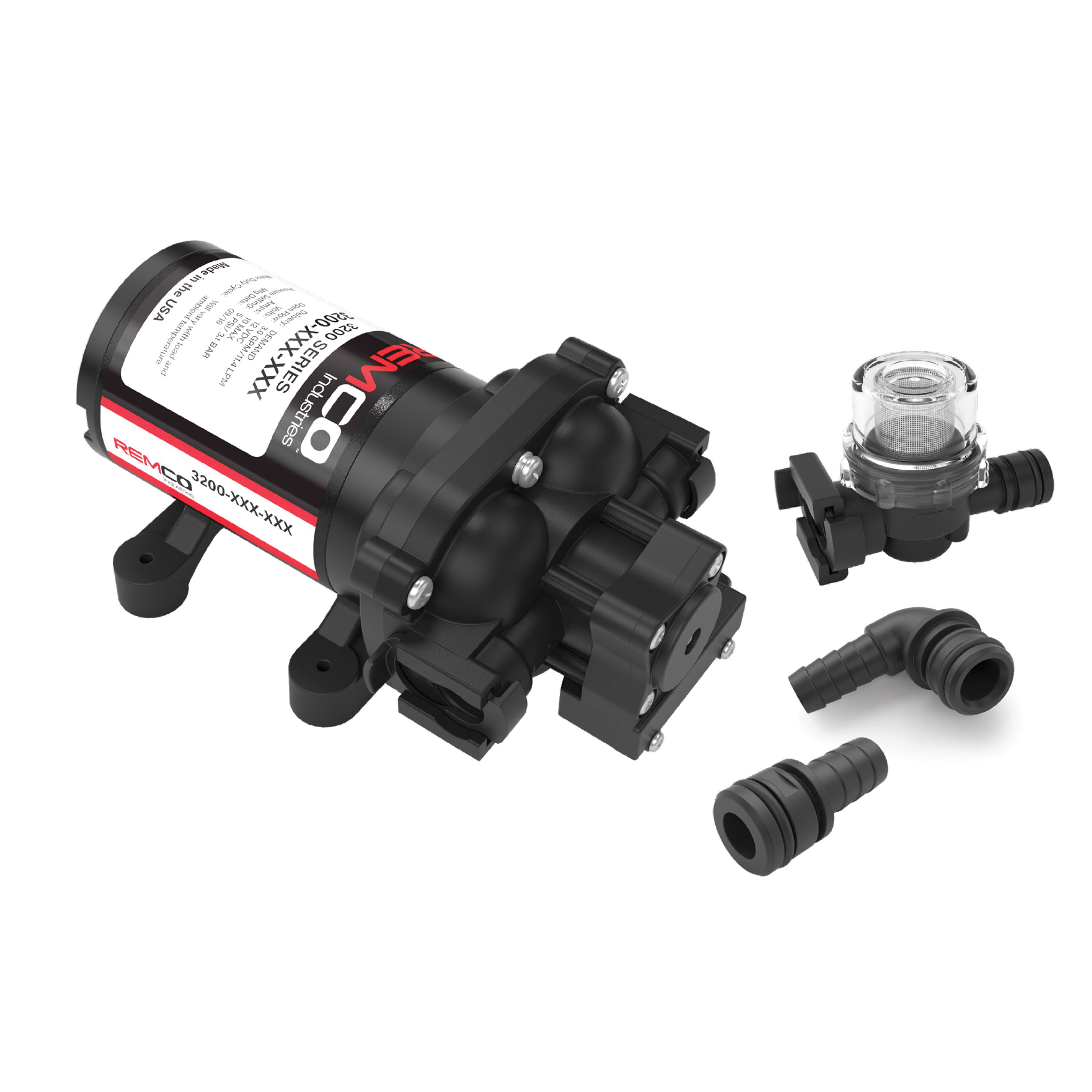 Remco 3214-1C4-82L-SB Power RV 3200 Freshwater Pump