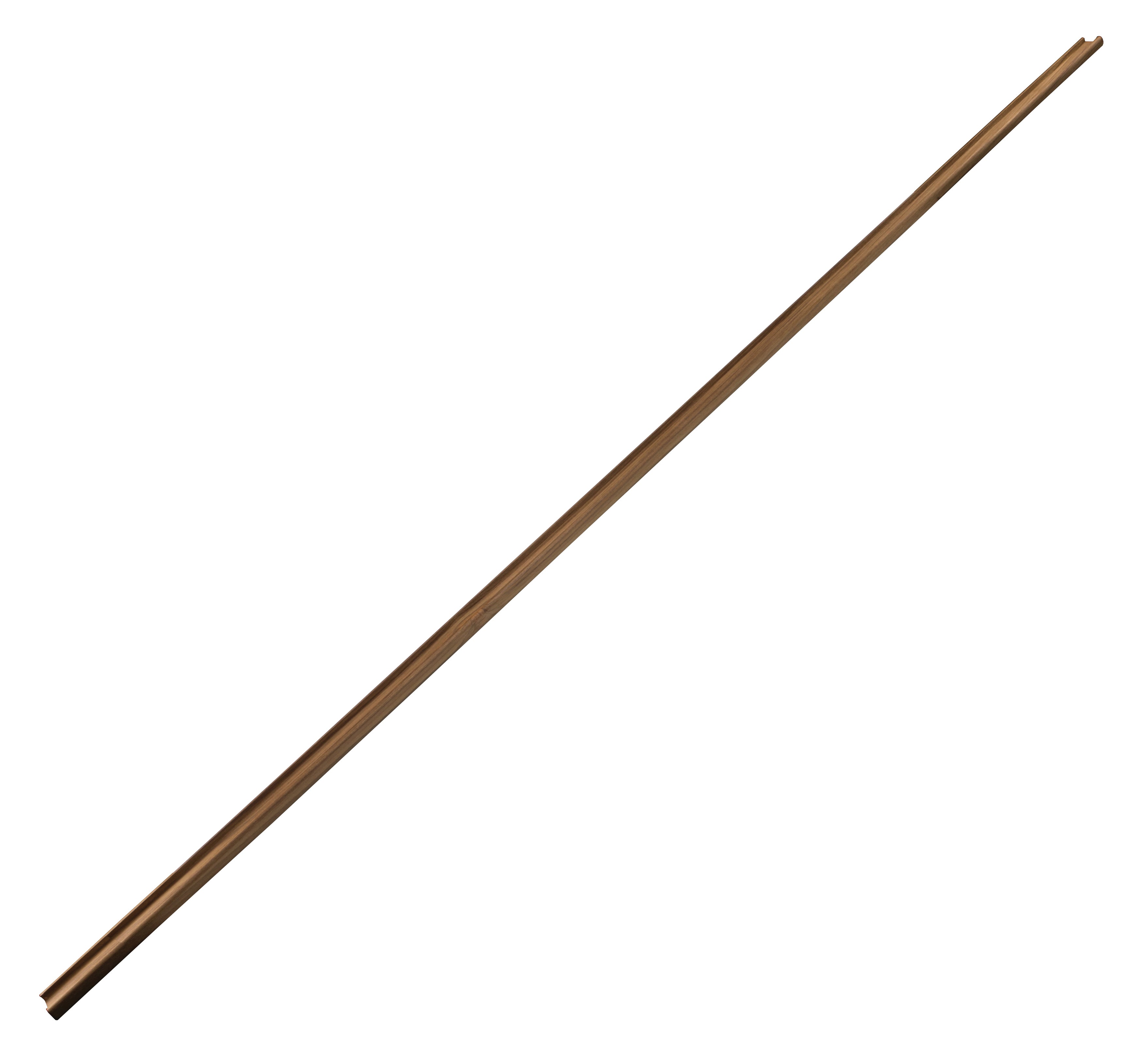 Whitecap 60825 Teak Straight 5/8"H x 1-3/16"W with 3/4" Gap - 5' Length Bulkhead