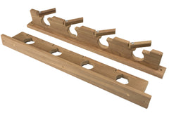 Whitecap 60620 Teak Lock-In 4 Rod Storage Rack