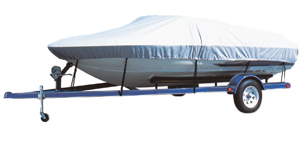 Carver 79001 Trailerable Flex-Fit PRO Universal Boat Cover - 14' to 16' Centerline, 78" Beam
