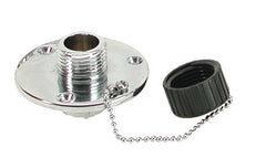 Whitecap P-2454C Chrome-Plated Brass Water Outlet - 1/2" FIPT x 3/4" GHT