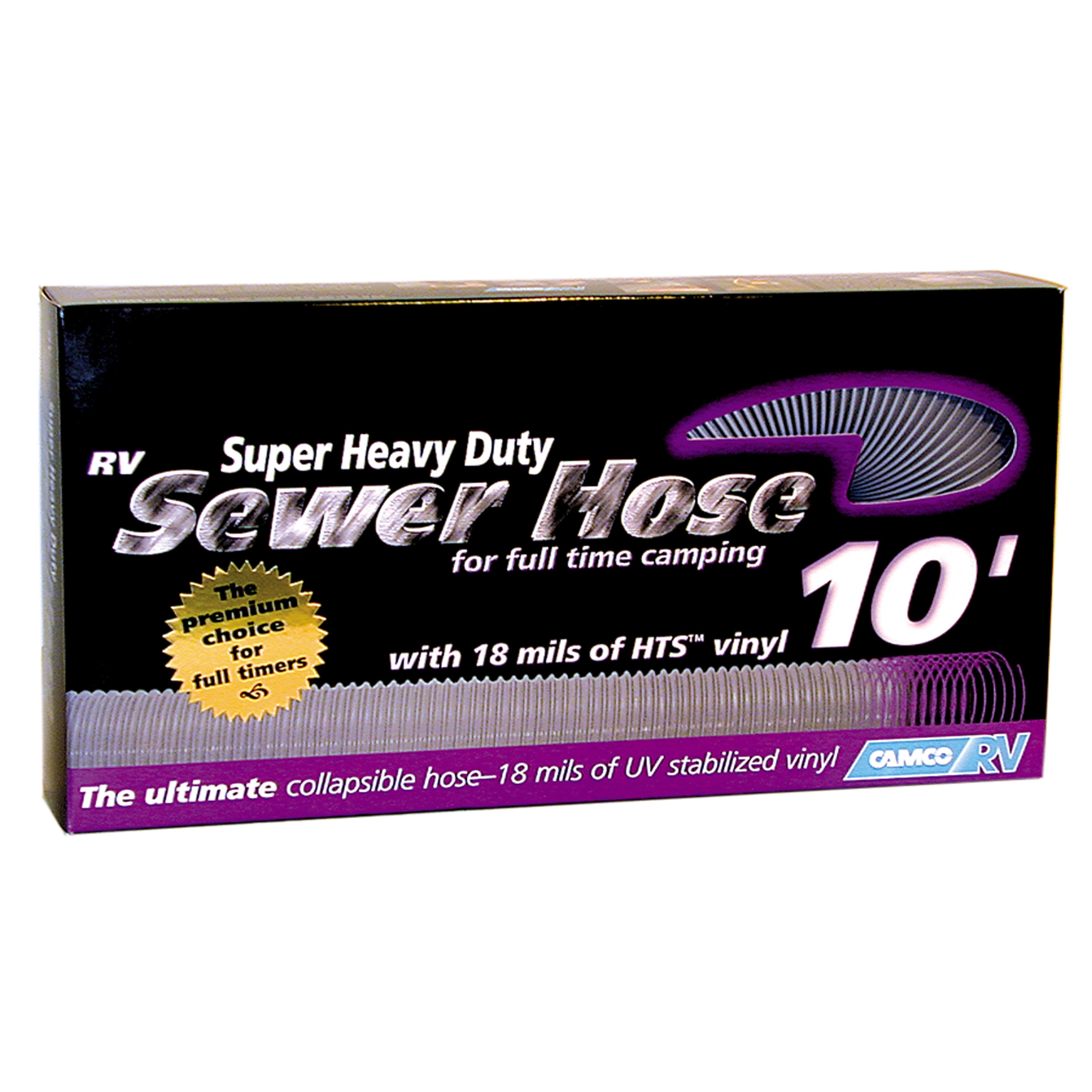 Camco 39641 Super Heavy-Duty Sewer Hose - 10'
