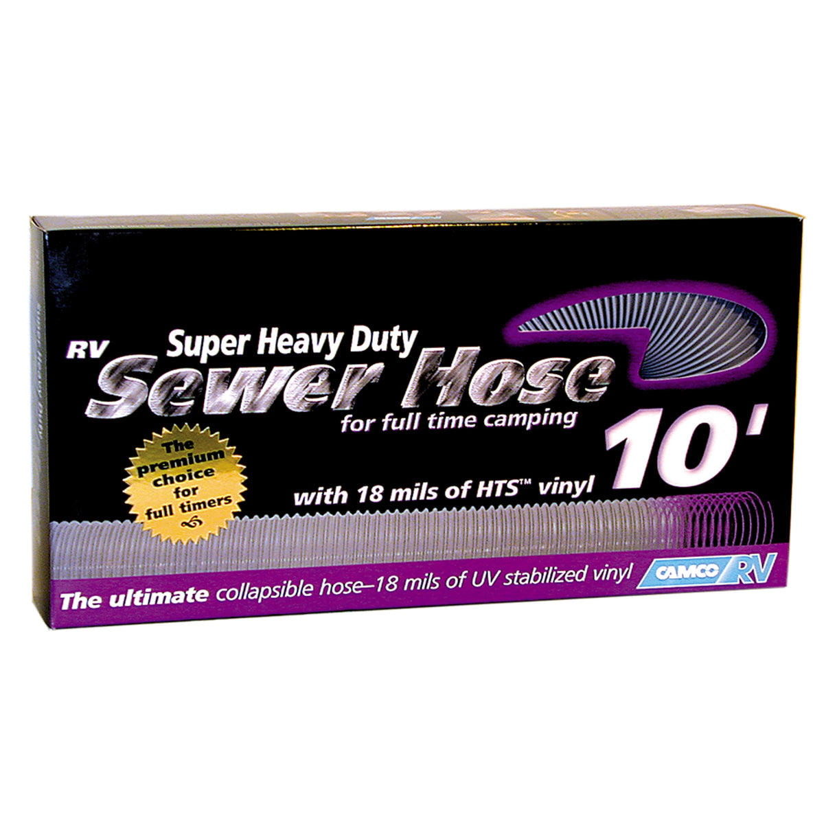 Camco 39641 Super Heavy-Duty Sewer Hose - 10'