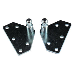 JR Products BR-10336 Gas Spring Mounting Bracket - Flat, Pack of 2