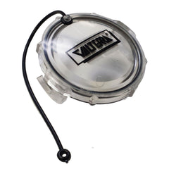 Valterra T1020CLR Waste Valve Cap - 3", Clear, Bulk