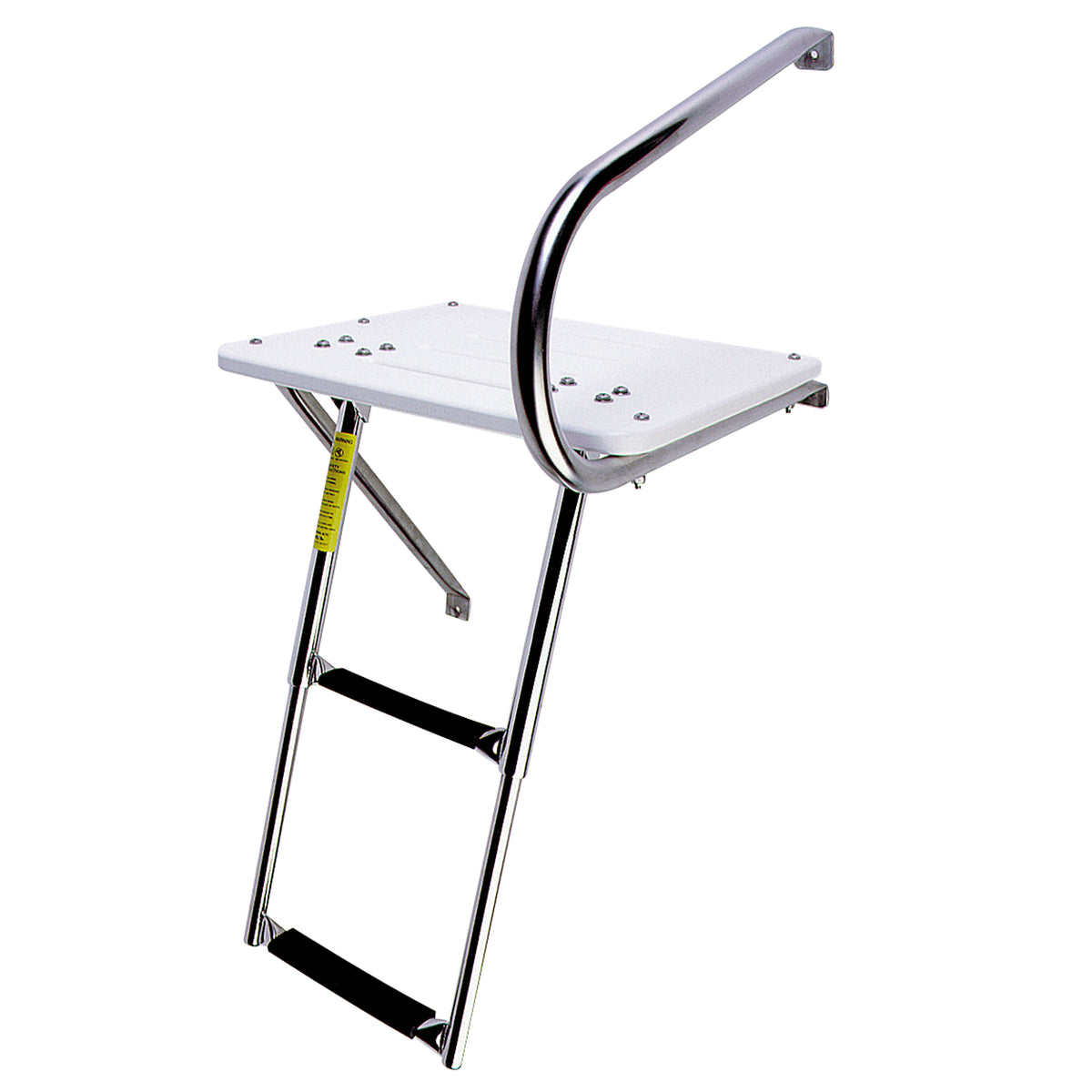 Garelick 19536 Eez-In Combo Outboard Transom Platform/Telescopic Ladder
