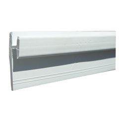 JR Products 80401 Wall Track - Type D, 96" - White