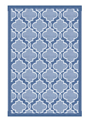 Lippert 2021028005 All Weather Patio Mat - 6' x 9', Blue