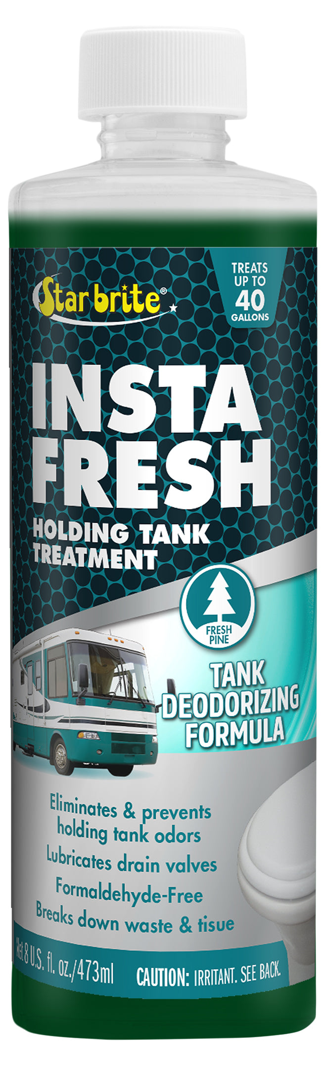 Star brite 72808 Instafresh Holding Tank Treatment - 8 oz., Fresh Pine Scent