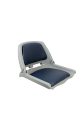 Springfield 1061112-C Traveler Folding Seat - Gray with Blue Cushion