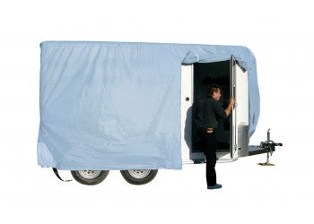 ADCO 46003 SFS AquaShed Bumper Pull Horse Trailer Cover - 12'1" to 14'