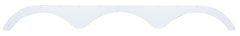 Icon 12327 Triple Axle Fender Skirt FS1931 for Heartland - Black