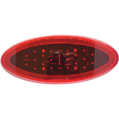 Fasteners Unlimited 003-85 Surface Mount Oval Elliptical LED Stop/Tail/Turn Light - Light Only CMD-003-85