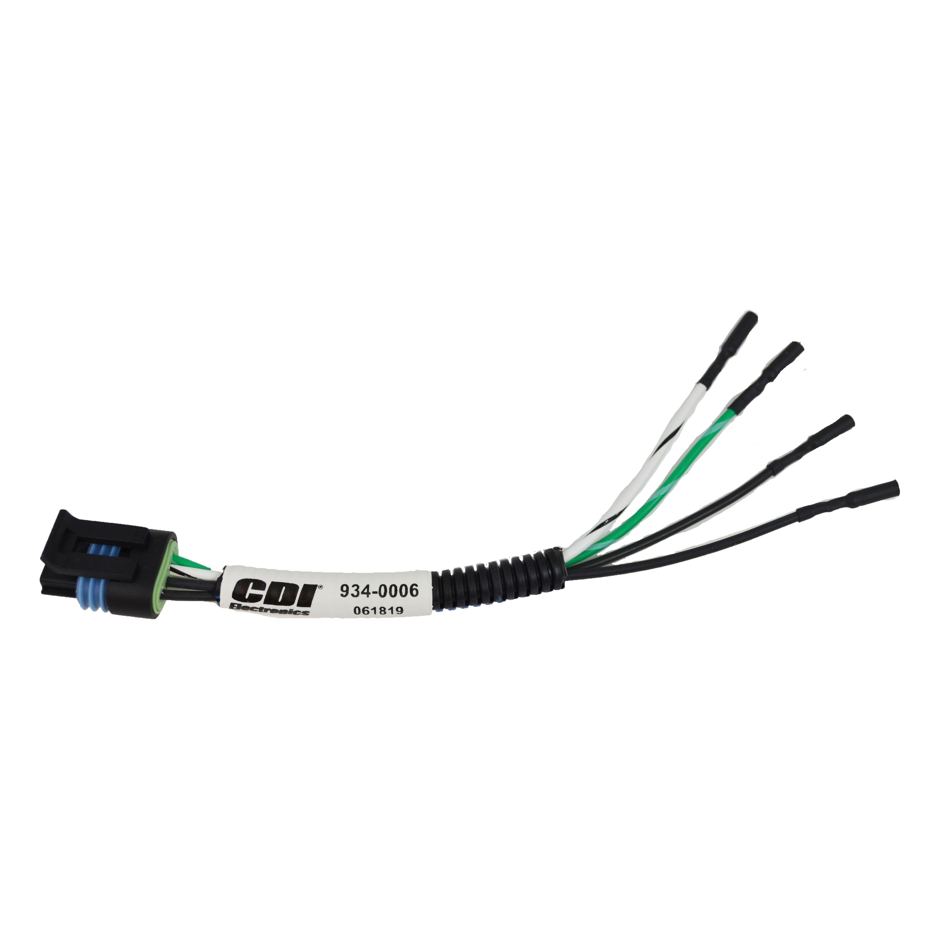 CDI Electronics 934-0006 Pigtail Harness for Mercury/Mariner - 2/3/4/6 Cylinder