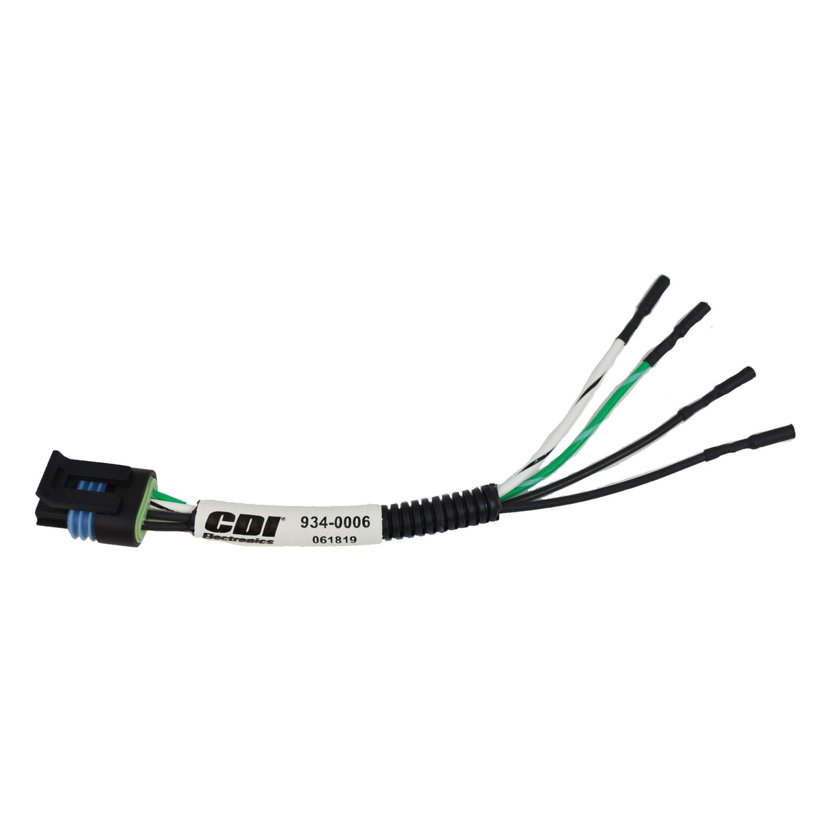 CDI Electronics 934-0006 Pigtail Harness for Mercury/Mariner - 2/3/4/6 Cylinder
