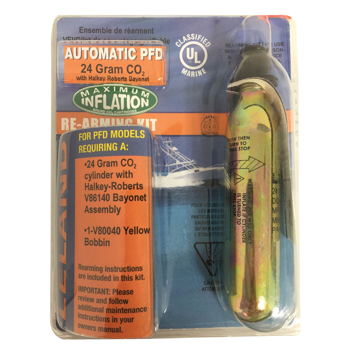 Throwraft 4404 The TD2401 Inflatable Throwable - Re-Arming Kit