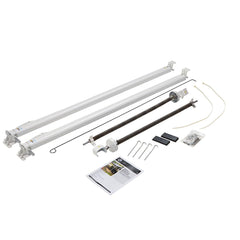 Lippert 434716 Classic Universal Awning Hardware Kit - 63" to 68" Short, White
