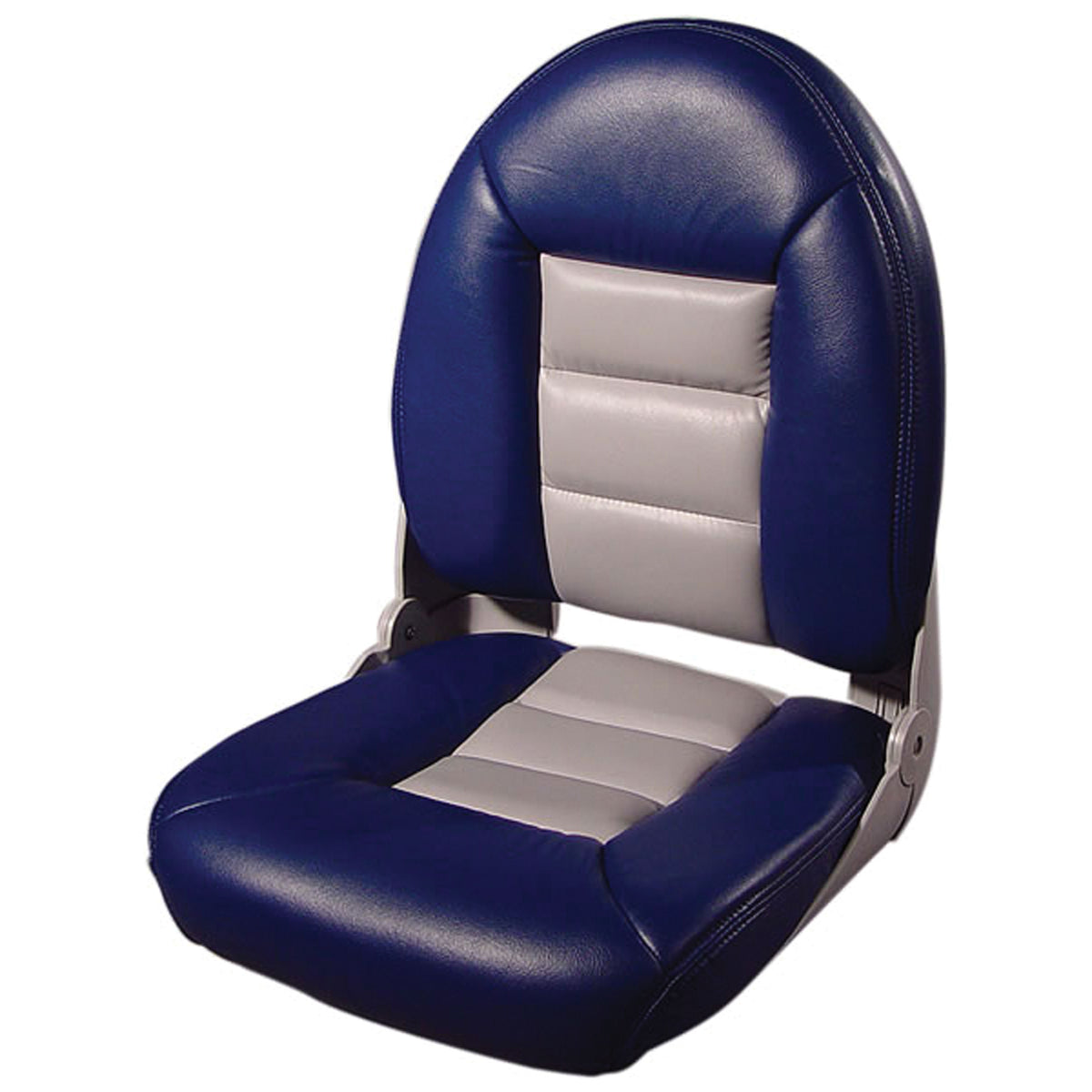 Tempress 54901 Navistyle High-Back Boat Seat - Blue/Gray