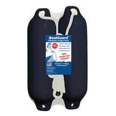 Taylor Made 31016B2P Fender Kit - 6" x 22", Black with Black Rope