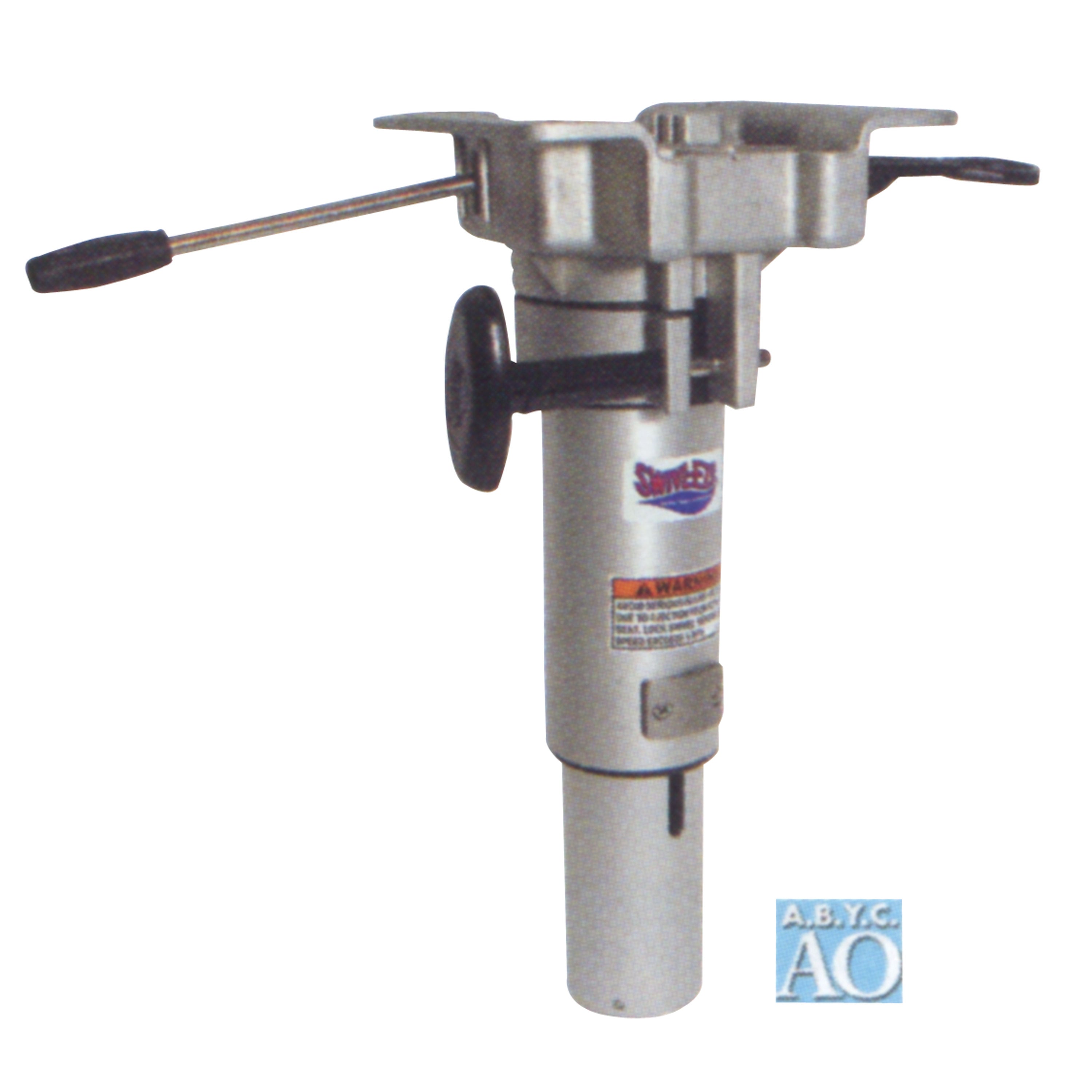 Attwood 238813LSM1 LakeSport 238 Hydraulic Power Pedestal with Seat Mount - 13" to 16"